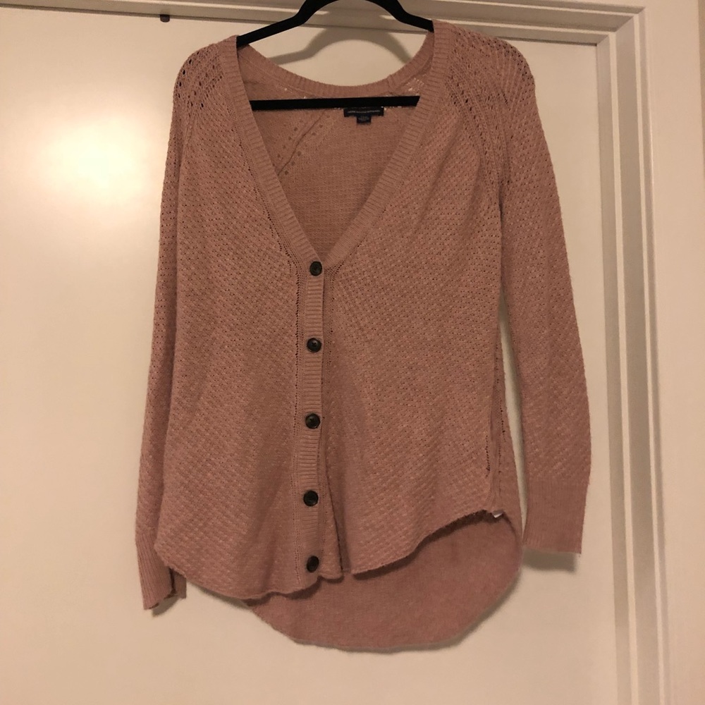 American Eagle button up sweater